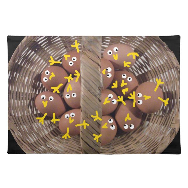 Cute Chicks Placemat (Front)