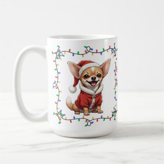 Cute Chihuahua Christmas Mug
