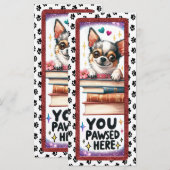 Cute Chihuahua Dog (Front/Back)