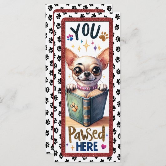 Cute Chihuahua Dog (Front/Back)