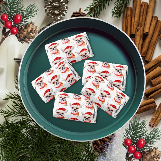 Cute Chihuahua Dog Christmas Pattern Hershey's Miniatures (Creator Uploaded)