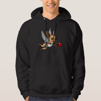 Cute Chihuahua Dog Cupid Hoodie