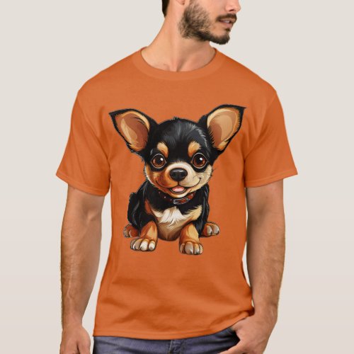Cute Chihuahua Dog Dogs Chihuahuas 4 T_Shirt