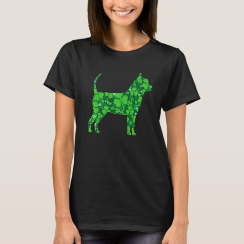 Cute Chihuahua Dog Shamrock Irish St Patrick S Day T_Shirt