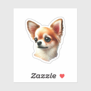 Cute Chihuahua Dog  Sticker
