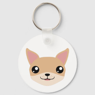 Cute Chihuahua Keychain
