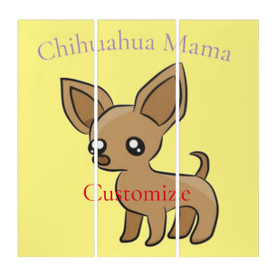 Cute Chihuahua Mama Art Thunder_Cove