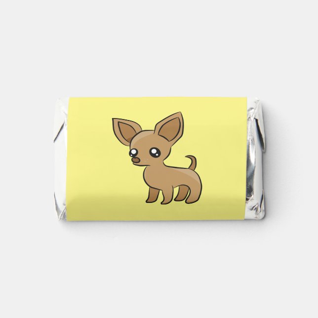 Cute Chihuahua Mama Art Thunder_Cove Hershey's Miniatures (Front)