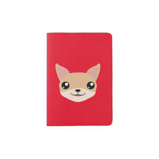 Cute Chihuahua Passport Holder