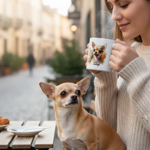 Cute Chihuahua Personalize Coffee Mug