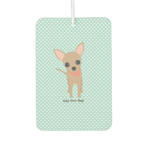 Cute Chihuahua Personalized Air Freshener