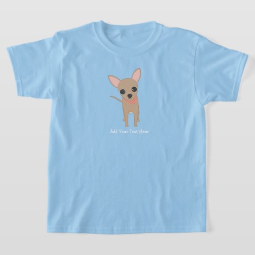 Cute Chihuahua Personalized Back to School T_Shirt