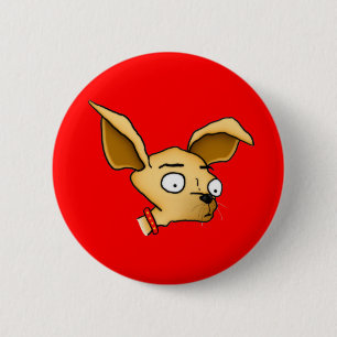 Cute Chihuahua Pinback Button