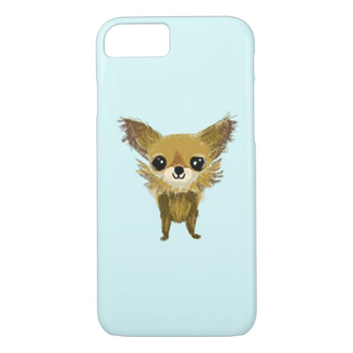 Cute chihuahua puppy perfect gift for a dog mom iPhone 87 case