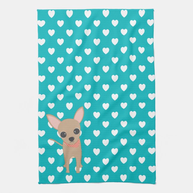 Cute Chihuahua Towel (Vertical)