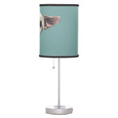 Cute Chihuahua with Bow Tie Drawing Table Lamp (Right)
