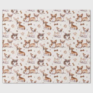 Cute Chihuahua Wrapping Paper