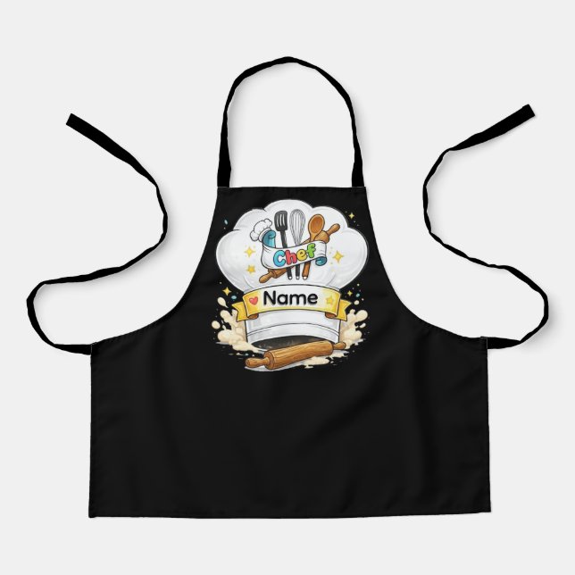 Cute Child Design for Boys & Girls Apron (Front)