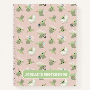 Cute Child Pattern Drawing Notebook