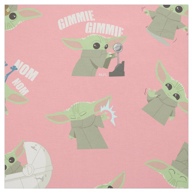 Cute Child Pattern Fabric (Swatch)