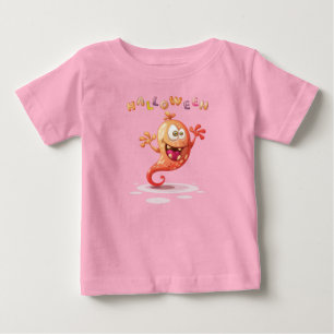 Cute Childish Halloween Monster Toddler  Baby T-Sh T-Shirt