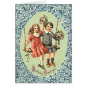 Cute Children Swing Bouquet Flowers (Front)