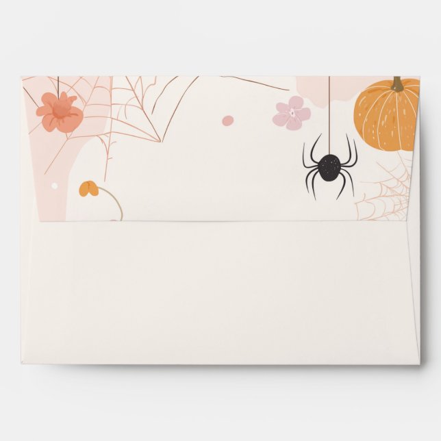 Cute Children's Halloween Envelope (Back (Top Flap))