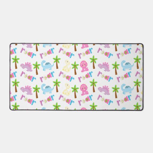 Cute Childs Dinosaur Roar Desk Mat