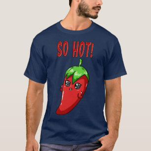 Cute Chili Chica So Hot Funny Peppers  T-Shirt