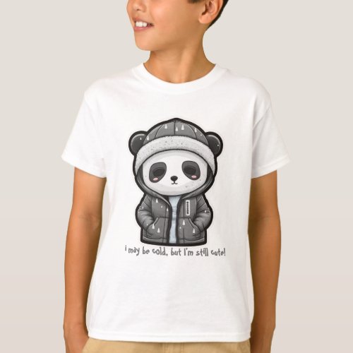  Cute Chilly Panda T_Shirt
