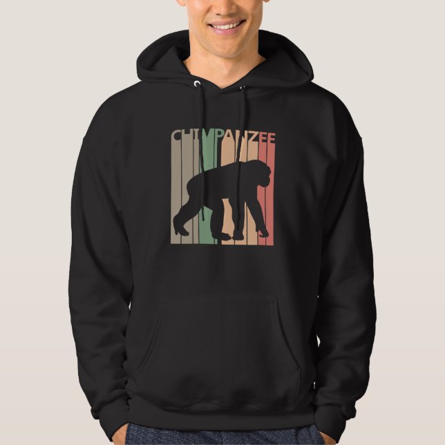 Cute chimpanzee animal hoodie (Front)
