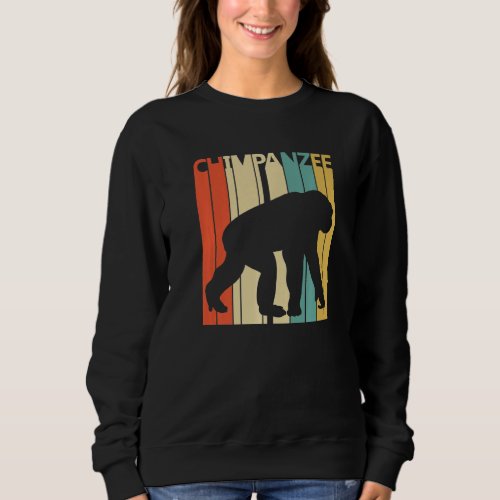 Cute Chimpanzee Animal   Sweatshirt