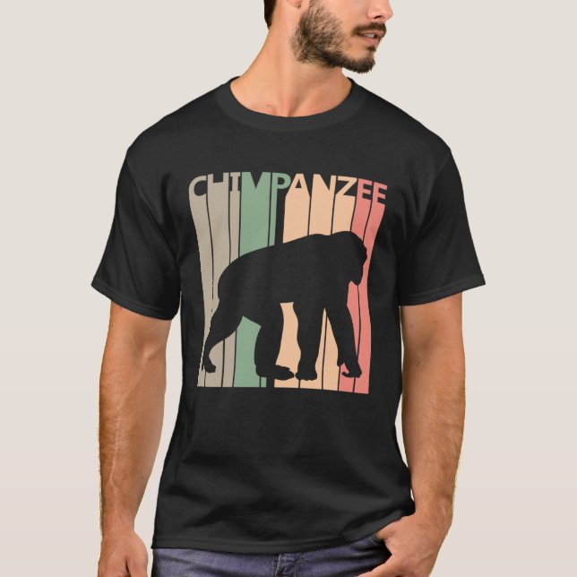 Cute chimpanzee animal T-Shirt (Front)