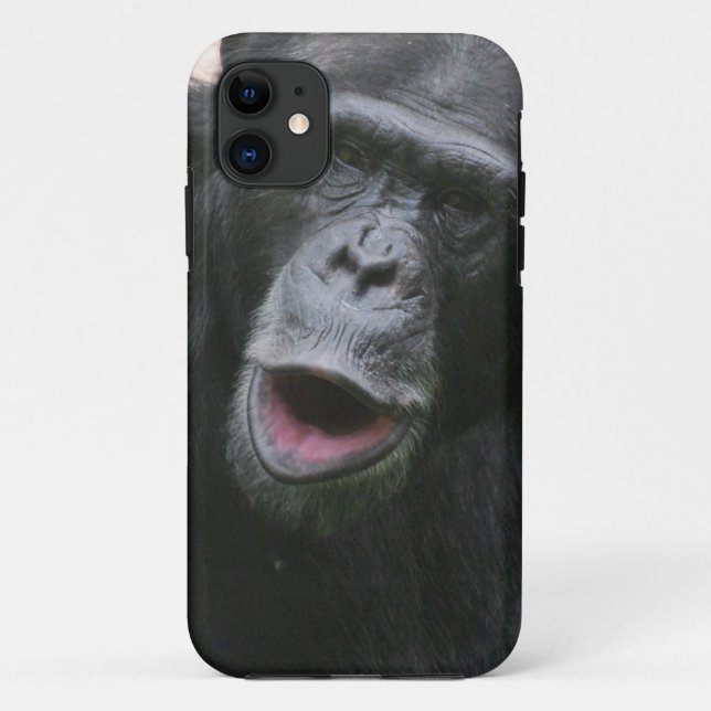 Cute Chimpanzee Case-Mate iPhone Case (Back)