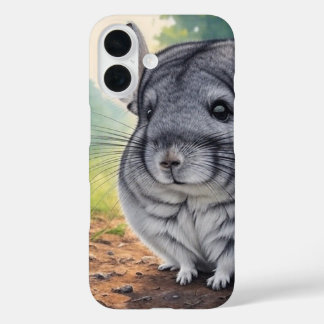 Cute Chinchilla  iPhone 16 Case