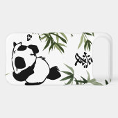 Cute Chinese "Love" Panda with Bamboos Case-Mate iPhone Case (Back (Horizontal))