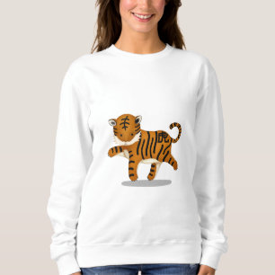 Cute Chinese Zodiac Tiger Sweatshirt