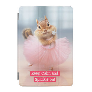 Cute Chipmunk Ballerina in tutu at Dance Studio iPad Mini Cover