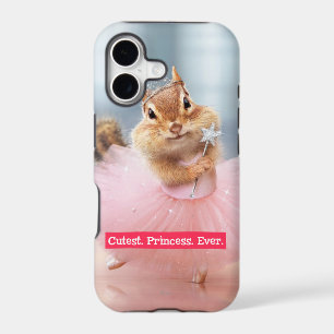 Cute Chipmunk Ballerina in tutu at Dance Studio iPhone 17 Case