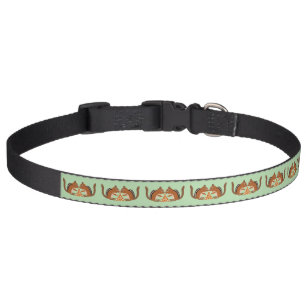 Cute Chipmunks Fall Wedding Patterned Pet Collar