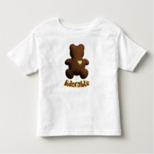 Cute chocolate bear kid T-Shirt