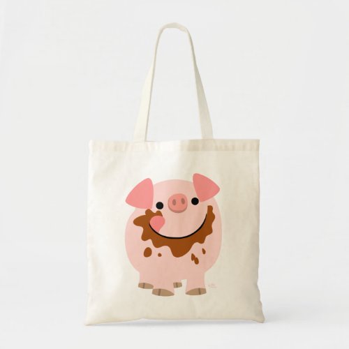 Cute Chocolate Cartoon Pig Bag