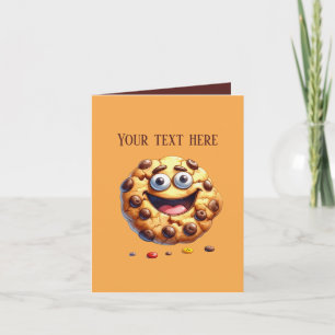 Cute chocolate chip cookie Bakery vendors Card