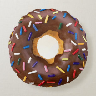 Decorative Pillows Donuts Food, Pillow Donut Chocolates