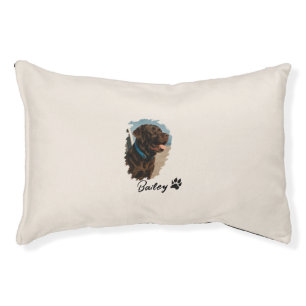 Cute Chocolate Labrador Dog – Bailey Pet Gift Bed