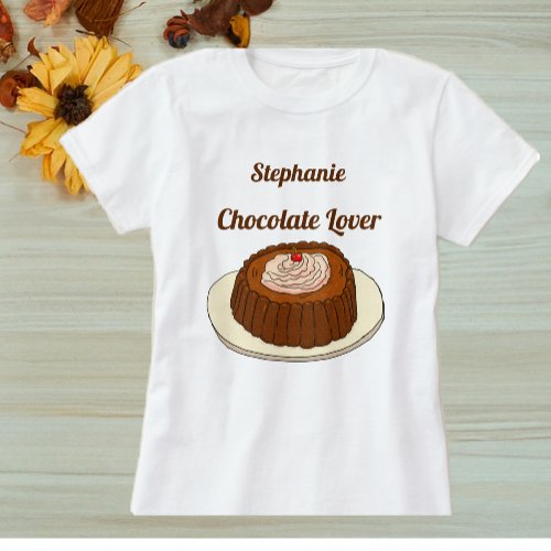 Cute Chocolate Lover Adult T_Shirt