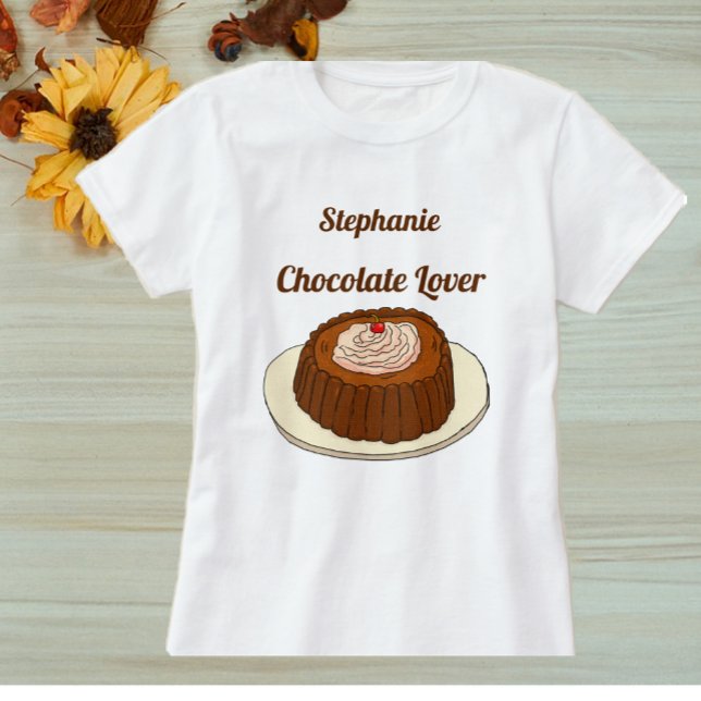 Cute Chocolate Lover Adult T-Shirt (Creator Uploaded)