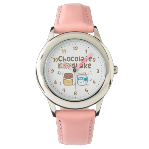 Cute Chocolate Milkshake Doodle For Kids Watch