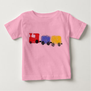 Cute Choo-Choo Train Baby T-Shirt