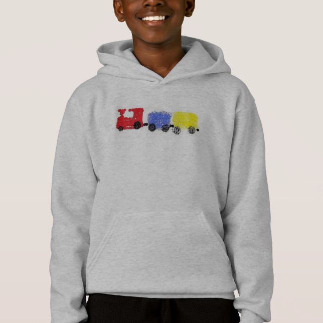 Cute Choo-Choo Train Hoodie (Front)